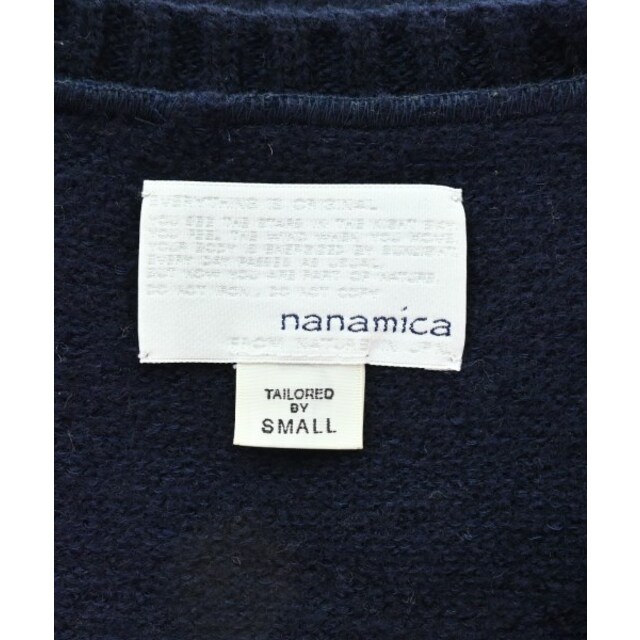 nanamica(ナナミカ)のnanamica ナナミカ ニット・セーター S 紺xグレーx青(アーガイル) 【古着】【中古】 メンズのトップス(ニット/セーター)の商品写真