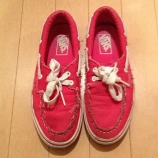 ヴァンズ(VANS)のVANS ピンクスニーカー(スニーカー)