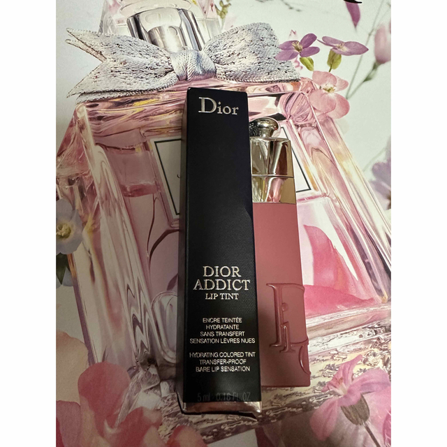 Christian Dior(クリスチャンディオール)の【新品未使用】Diorアディクトリップティント351ナチュラルヌード コスメ/美容のベースメイク/化粧品(口紅)の商品写真