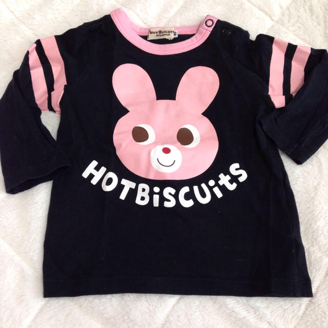 mikihouse(ミキハウス)のHOT BISCUIT長袖Tシャツ キッズ/ベビー/マタニティのキッズ服女の子用(90cm~)(その他)の商品写真