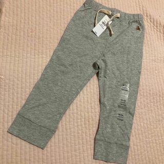 ベビーギャップ(babyGAP)の新品未使用　90 gap パンツ　長ズボン　グレー(パンツ/スパッツ)