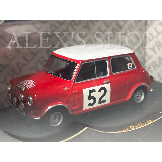 絶版希少i xo 1/43 MINI クーパーSモンテカルロラリー優勝 1965 | フリマアプリ ラクマ