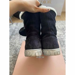 miumiu - Miumiu ムートンブーツ 37の通販 by Mia|ミュウミュウならラクマ