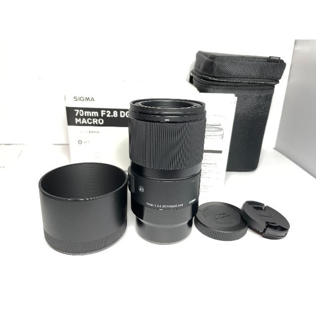 極上品 シグマ 70mm F2.8 DG MACRO Art ソニーE