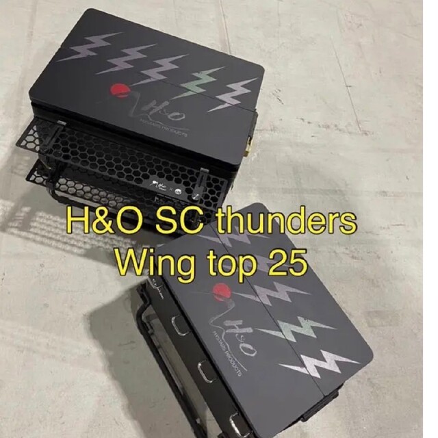 【超新作】 H&O ウイングトップ　SC Thunders wingtop25 テーブル+チェア