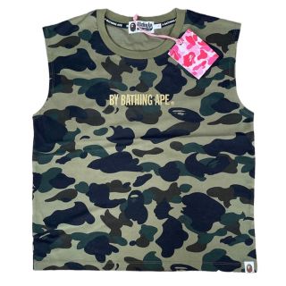 アベイシングエイプ(A BATHING APE)のA BATHING APE エイプ　カモ　レディース　Tシャツ　Sサイズ(Tシャツ(半袖/袖なし))