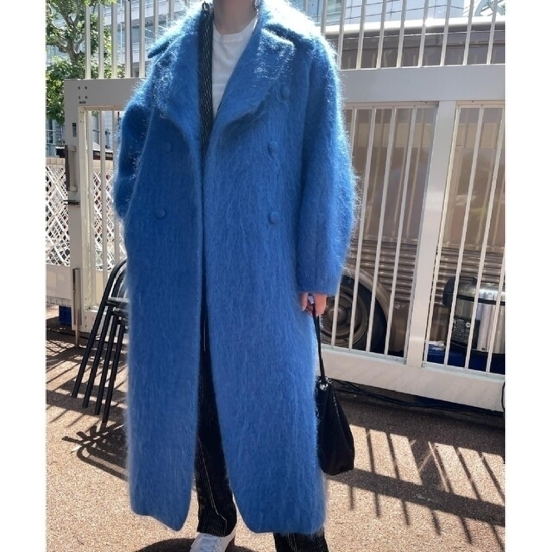 Ameri VINTAGE - DEFORMATION COLLAR SHAGGY COAT アメリヴィンテージ