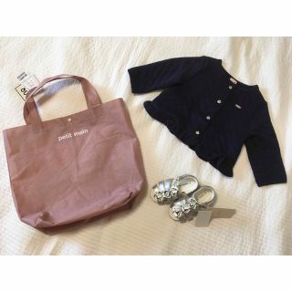 petit main - プティマイン ワンピ トップス 80 まとめ 春 夏の通販 by