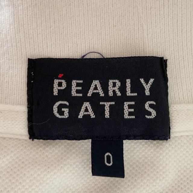 PEARLY GATES(パーリーゲイツ)のパーリーゲイツ 半袖ポロシャツ サイズ0 XS レディースのトップス(ポロシャツ)の商品写真