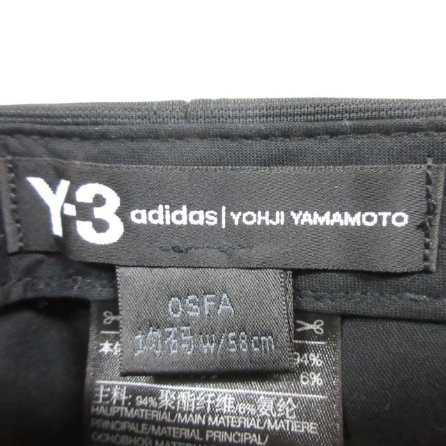 Y-3(ワイスリー)のワイスリー キャップ 58cm新品同様  - 黒 レディースの帽子(キャップ)の商品写真