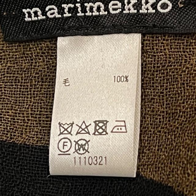 marimekko(マリメッコ)のマリメッコ ストール(ショール)美品  - レディースのファッション小物(マフラー/ショール)の商品写真