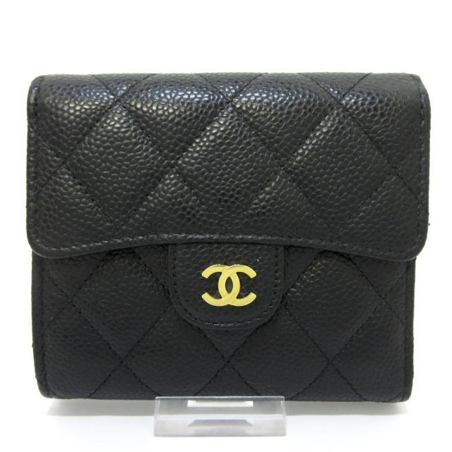 爆売り!】 シャネル - CHANEL 3つ折り財布 A82288 マトラッセ 財布