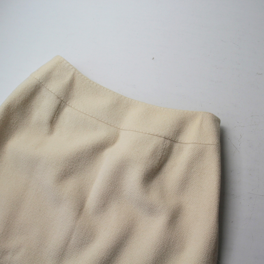 M'S GRACY エムズグレイシー ウール 台形スカート 40/ライトベージュ ボトムス【2400013218917】