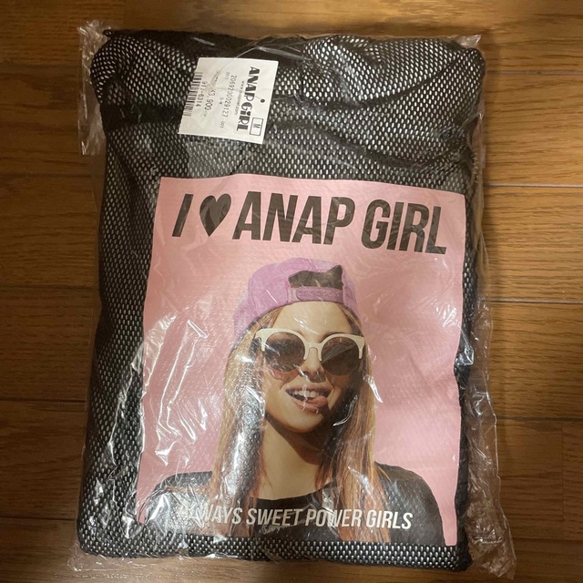 ANAP GiRL(アナップガール)のANAP GiRL メッシュレイヤード風ワンピース レディースのワンピース(ミニワンピース)の商品写真