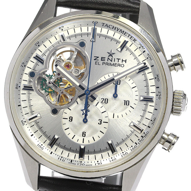 ゼニス ZENITH エルプリメロ クロノマスターオープン ムーン＆サンフェイズ 03 2160 4047 クロノグラフ 自動巻き El Primero VLP 90176102