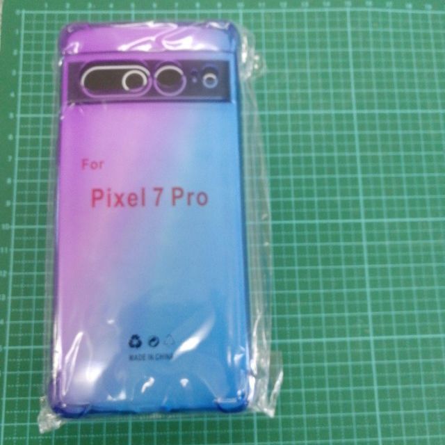 google PIXEL7PROグラデーションクリアケースTPU耐衝撃/頑丈頑強 スマホ/家電/カメラのスマホアクセサリー(Androidケース)の商品写真