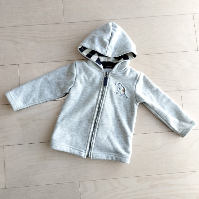 hakka baby(ハッカベビー)のハッカベビー　パーカー　90 キッズ/ベビー/マタニティのキッズ服男の子用(90cm~)(ジャケット/上着)の商品写真