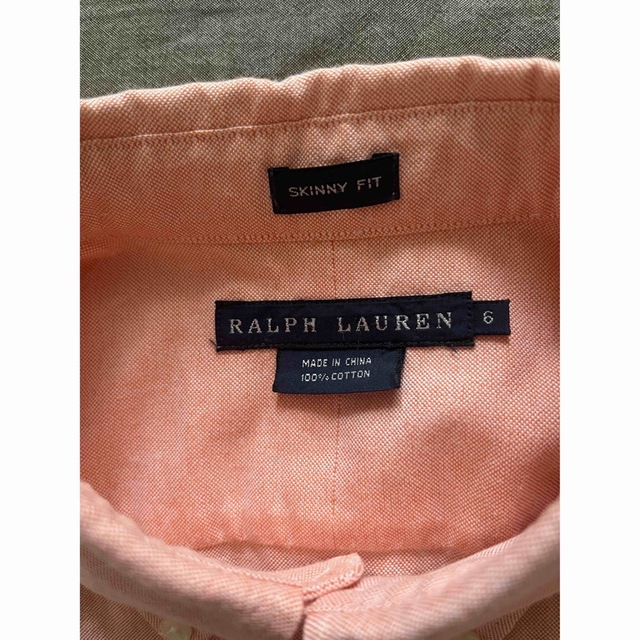 POLO RALPH LAUREN(ポロラルフローレン)の美品　ポロ　ラルフローレン　シャツ　ブラウス　トップス　オックスフォード　人気 レディースのトップス(シャツ/ブラウス(長袖/七分))の商品写真