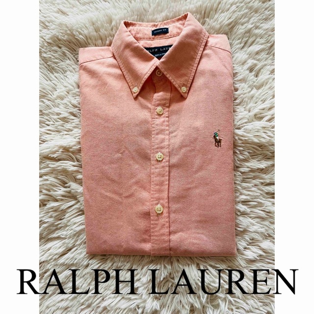 POLO RALPH LAUREN(ポロラルフローレン)の美品　ポロ　ラルフローレン　シャツ　ブラウス　トップス　オックスフォード　人気 レディースのトップス(シャツ/ブラウス(長袖/七分))の商品写真