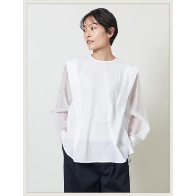 UNITED ARROWS(ユナイテッドアローズ)のMARW UNITED ARROWS  P COMBI BLS ブラウス レディースのトップス(シャツ/ブラウス(長袖/七分))の商品写真