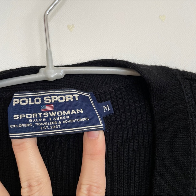 POLO RALPH LAUREN(ポロラルフローレン)のポロ　ニットワンピース レディースのワンピース(ロングワンピース/マキシワンピース)の商品写真