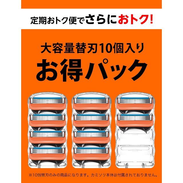 【スタイル:単品_パターン名（種類）:1)替刃10個】【Amazon.co.jp