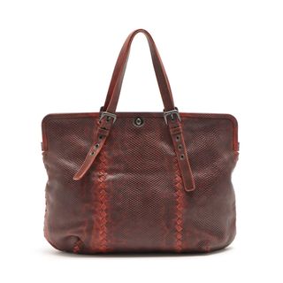 ボッテガヴェネタ(Bottega Veneta)のボッテガヴェネタ  リザード  ブラウン レディース トートバッグ(トートバッグ)