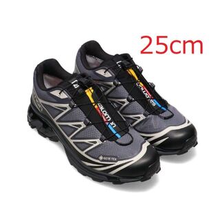 サロモン(SALOMON)のSALOMON XT-6 GTX ブラック 25cm(スニーカー)