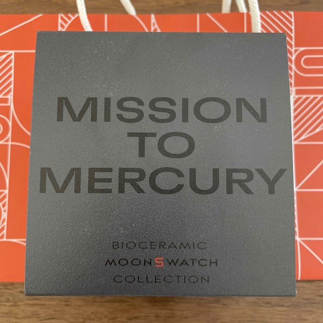 オメガ ×スウォッチ MOONSWATCH MISSION TO MERCURYメンズ