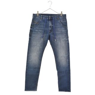 ディーゼル(DIESEL)のDIESEL ディーゼル KROOLEY JOGG クルーリー ジョグ デニム ジョガーパンツ インディゴ レディース(デニム/ジーンズ)