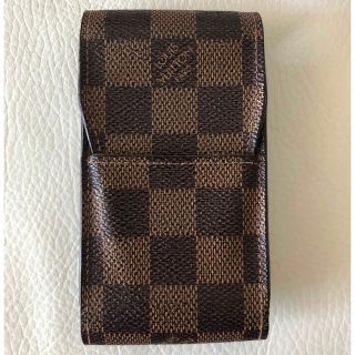 ルイヴィトン(LOUIS VUITTON)のルイヴィトン  ダミエ シガレットケース タバコケース(タバコグッズ)