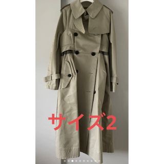 sacai 22SS 225000円 Leather Ridersトレンチコート