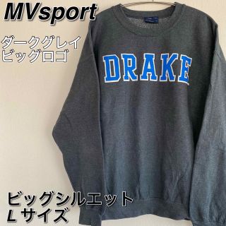 ジャージーズ(JERZEES)の【レア格安】MVsports スウェット L ダークグレイ ビッグシルエット(スウェット)