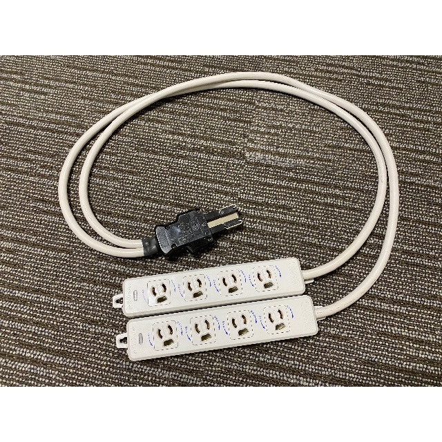 C型30A 平行コンセント 2パラ変換 1.5メートル 音響 舞台 照明