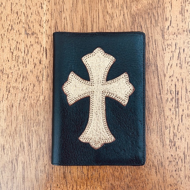 クロムハーツ CHROME HEARTS パスポートケース レザー 最終値下げ
