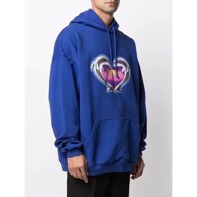 通常在庫品 【希少】VETEMENTS Dolphin Heart パーカー | ochge.org