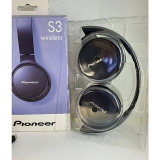 パイオニア(Pioneer)のPioneer S3 パイオニア WIRELESS ヘッドフォン ブラック(ヘッドフォン/イヤフォン)