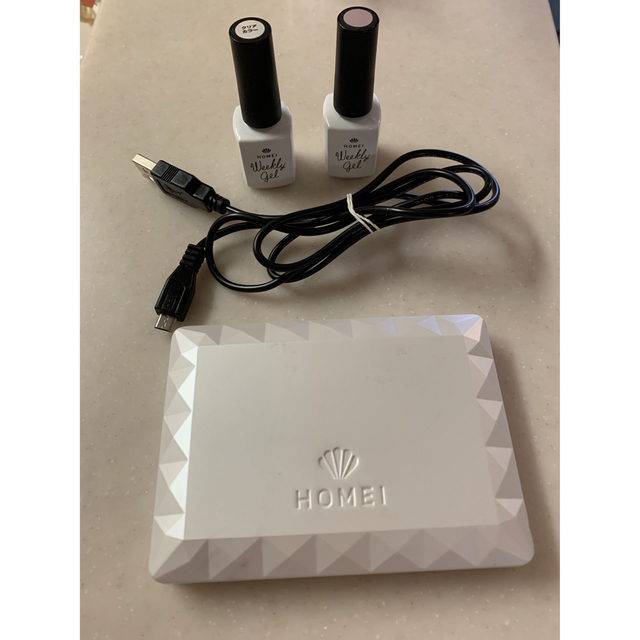 HOMEI(ホメイ)のHOMEI ウィークリージェルネイル　LEDライト ネイルセット コスメ/美容のネイル(ネイル用品)の商品写真