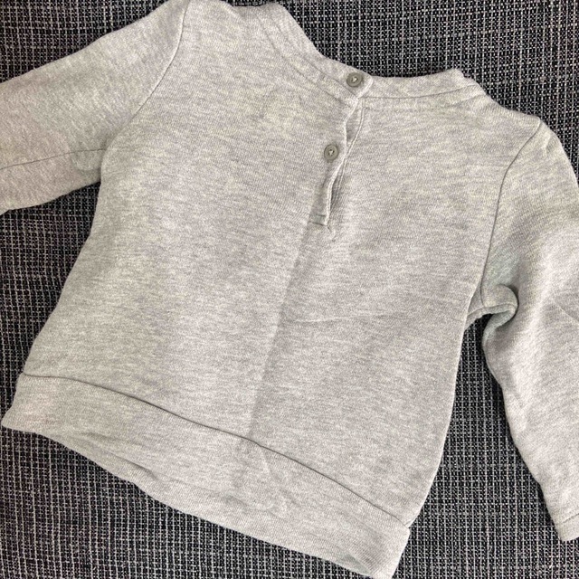 babyGAP(ベビーギャップ)のベビーギャップ　レース付トップス　90cm キッズ/ベビー/マタニティのキッズ服女の子用(90cm~)(Tシャツ/カットソー)の商品写真