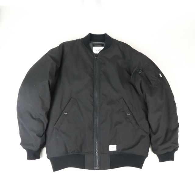 【カラー】 W)taps - W1 JACKET.NYPO.TWILL Black 黒 サイズ2 Mの ください