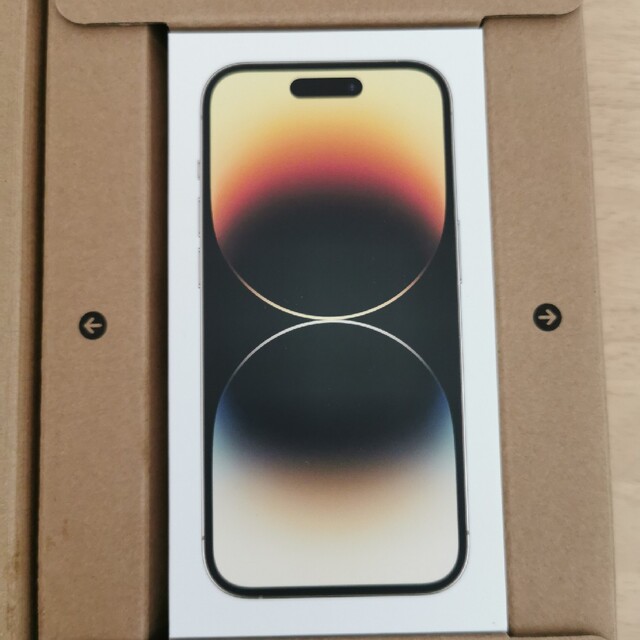 iPhone14pro 128gb gold 未開封 - スマートフォン本体