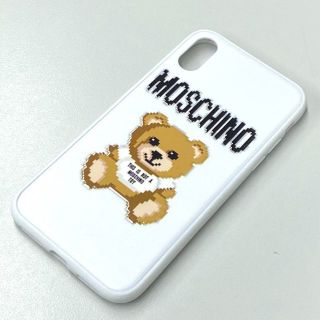 iPhoneケースMOSCHINO モスキーノ iPhone X/XS バドワイザー コラボ