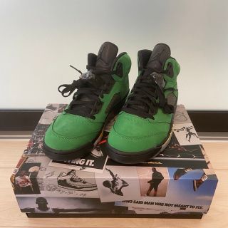 ナイキ(NIKE)の【ガガ様専用】 AIR JORDAN 5 OREGON DUCKS 26cm(スニーカー)