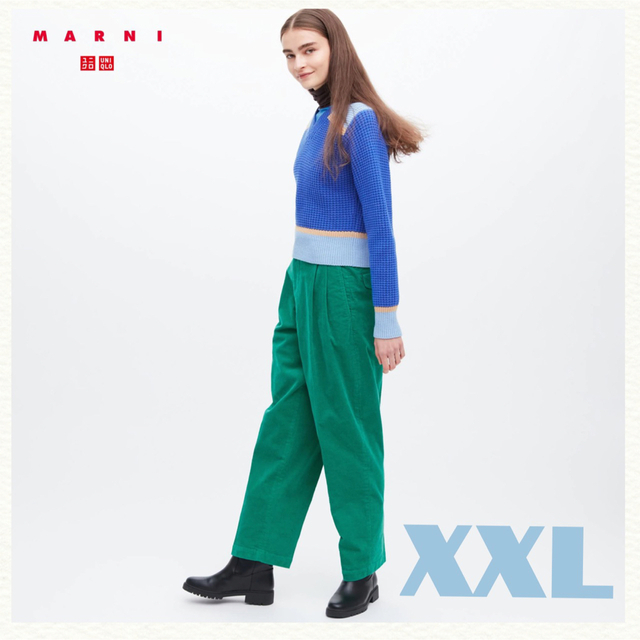 Marni - sale!新品タグ付☆UNIQLO ×MARUNI☆コーデュロイタックパンツ