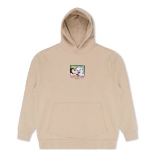 RIPNDIP パーカー　LADY FRIEND HOODIE ベージュ L(パーカー)