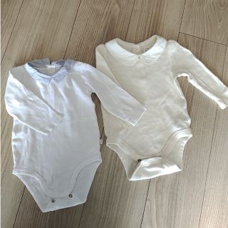 ジャカディ(Jacadi)のjacadi美品襟付きロンパース、GAP襟付きロンパース(ロンパース)