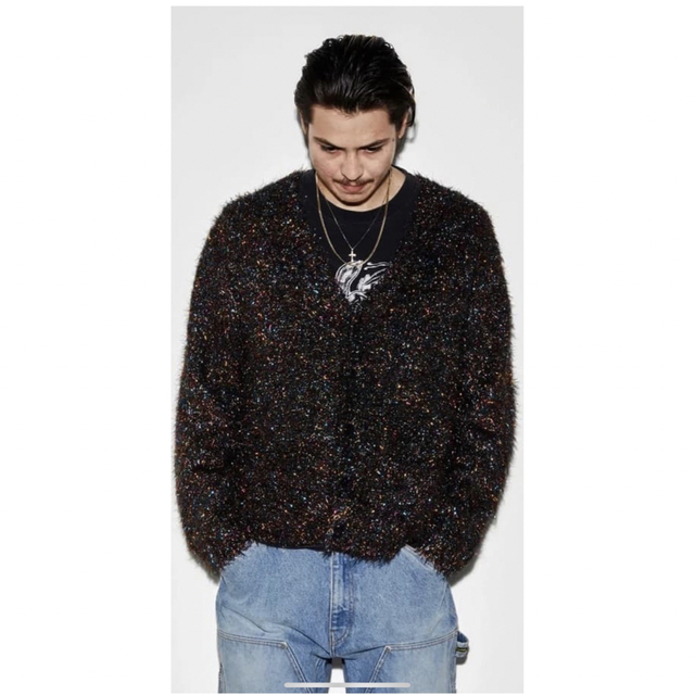 Supreme Sparkle Cardigan マルチ カーディガン Mサイズ-
