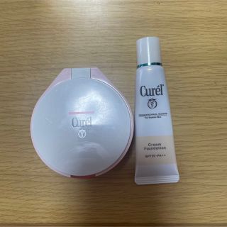 キュレル(Curel)のCurel ファンデ　パウダー　クリーム(フェイスパウダー)