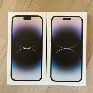 アイフォーン(iPhone)のiPhone14 Pro Max256GB スペースブラック新品未開封2台　(スマートフォン本体)