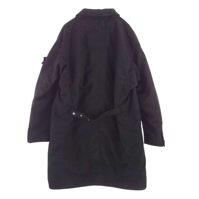 STONE ISLAND ストーンアイランド ジャケット 751970106-A SHADOW PROJECT Shawl Collar Long Coat Primaloft シャドープロジェクト ショールカラー プリマロフト 中綿 コート ブラック系 L